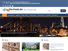 Tablet Screenshot of freshairfix.com